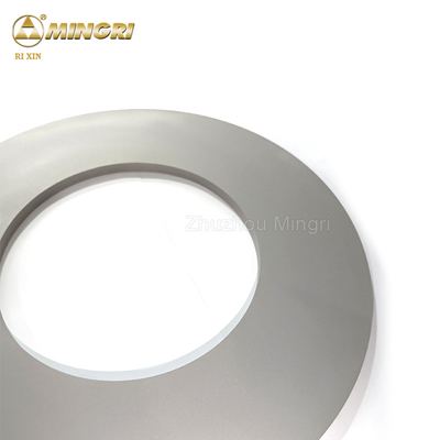 Cuchillo de corte de rodillos circulares de carburo de tungsteno para cortar chapa de acero de silicio o papel de aluminio