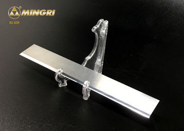 Cuchilla bilateral del carburo de tungsteno del filo para los cuchillos de corte de la fibra
