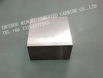 Placa del desgaste del carburo de tungsteno del cobalto del WC de YG6A YG8 YG15 para las cuchillas que trabajan a máquina