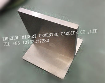 Placa del desgaste del carburo de tungsteno del cobalto del WC de YG6A YG8 YG15 para las cuchillas que trabajan a máquina