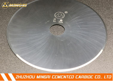Cuchilla del círculo del carburo de tungsteno de los cuchillos del carburo para las industrias de metales no ferrosos