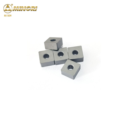 Dureza 12.7*12.7*6.5mm Chian Saw Machine Insert de carburo de tungsteno / Consejos de carburo de tungsteno para el corte de piedra