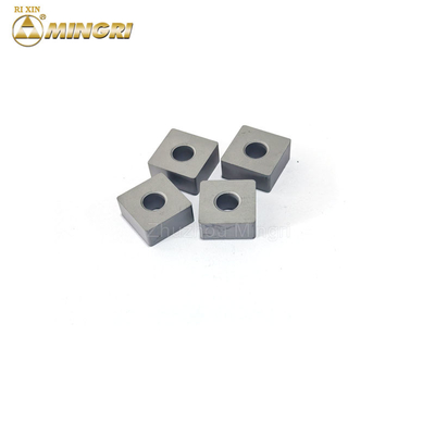 Dureza 12.7*12.7*6.5mm Chian Saw Machine Insert de carburo de tungsteno / Consejos de carburo de tungsteno para el corte de piedra