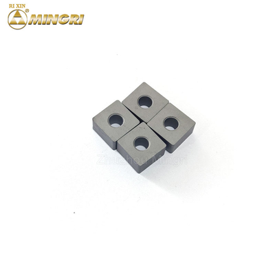 Larga vida útil inserto de sierra de cadena de carburo de tungsteno para cortar mármol 12.7 * 12.7 * 6.5mm Alta durabilidad
