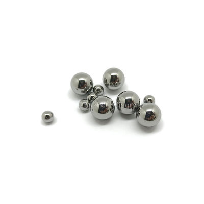 Esfera de carburo de tungsteno de precisión Ø5-Ø35 Plata G10 Grado de tolerancia para las necesidades de maquinaria industrial