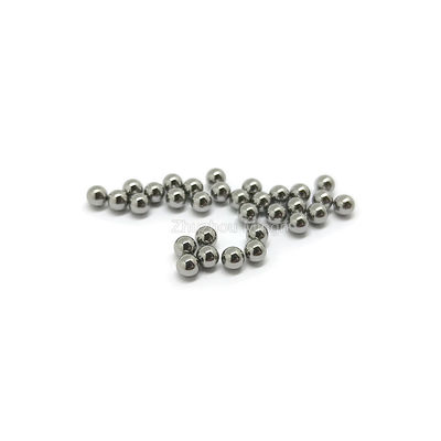 Esfera de carburo de tungsteno de precisión Ø5-Ø35 Plata G10 Grado de tolerancia para las necesidades de maquinaria industrial
