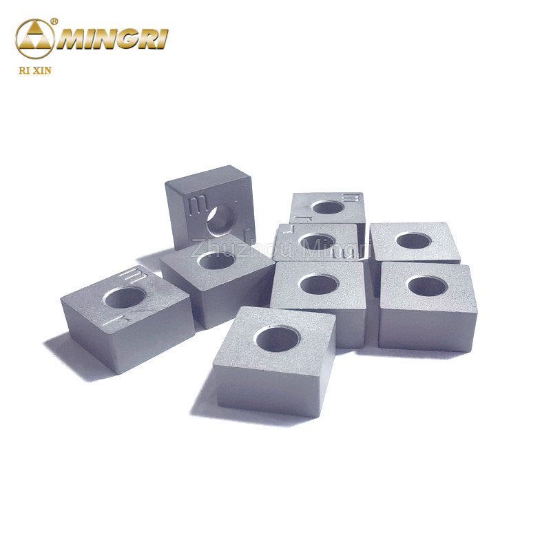 Fantini Korfmann Benetti Dazzini Compatible 12.7*12.7*6.5 Carburo de tungsteno inserto cuadrado para piezas de herramientas de corte de piedra