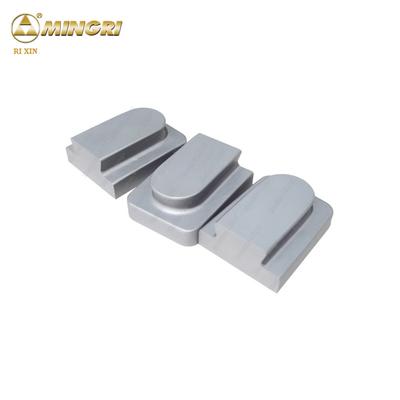 Perno prisionero del bloque del lado del carburo cementado del mineral HPGR de la piedra caliza de la fábrica YG8 YG18C de Zhuzhou