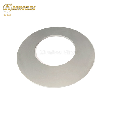 Cuchillo de corte de rodillos circulares de carburo de tungsteno para cortar chapa de acero de silicio o papel de aluminio