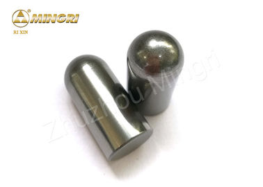 Pernos prisioneros del carburo de la forma de la cabeza de la bola de HPGR para el machacamiento del mineral del cemento y de hierro