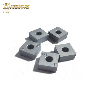 Dureza HRA 85-90.5 Insertos de carburo de tungsteno para el corte de piedra en granito y mármol con dimensiones adaptadas